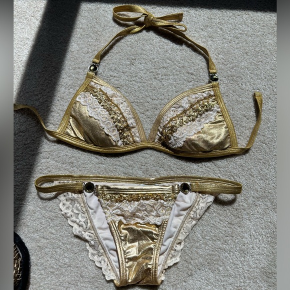 Gold Veve Swimsuit - Picture 3 of 4